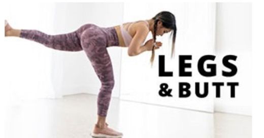 Leg, Butt & Thigh Workout - YouTube