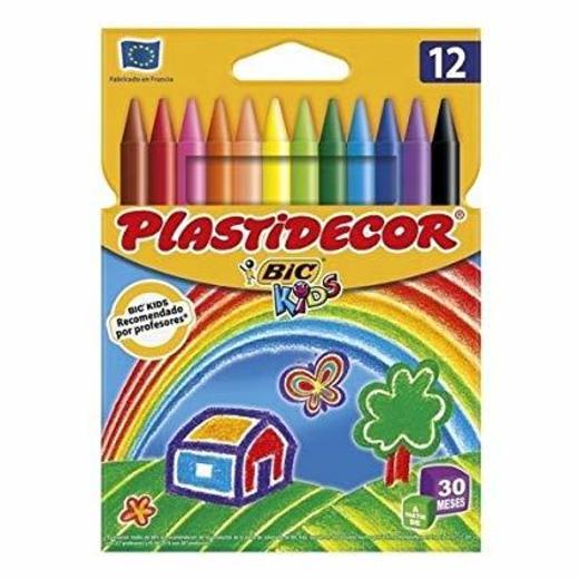 BIC Kids Plastidecor - Estuche de 36 unidades