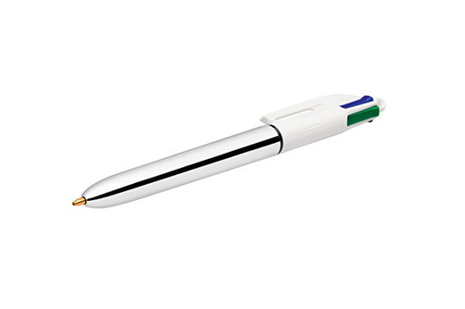 BIC 4 colores Shine Bolígrafo Retráctil punta media