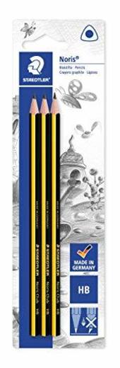 Staedtler Noris 120S1 BK4DST. Lápices de madera certificada. Blíster con 4 lapiceros