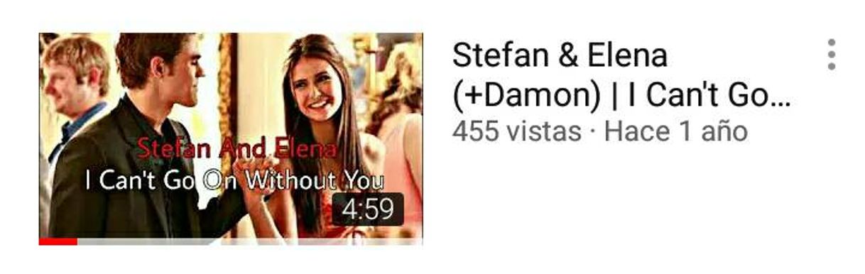 Fashion Stefan y Elena+Damon / I Can't go on without you - Kaleo