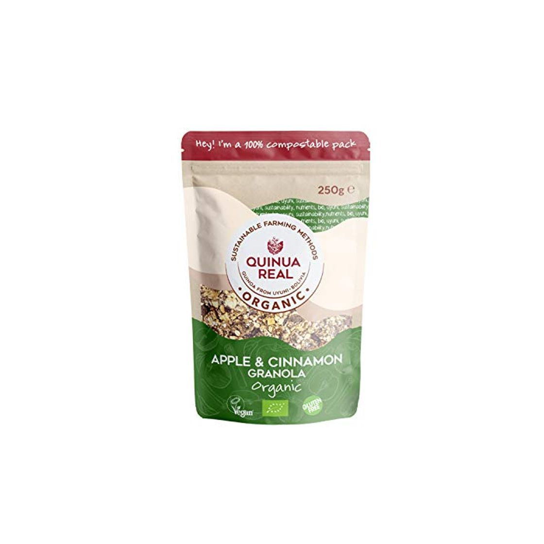 Product Quinua Real Granola con Manzana y Canela sin Gluten BIO