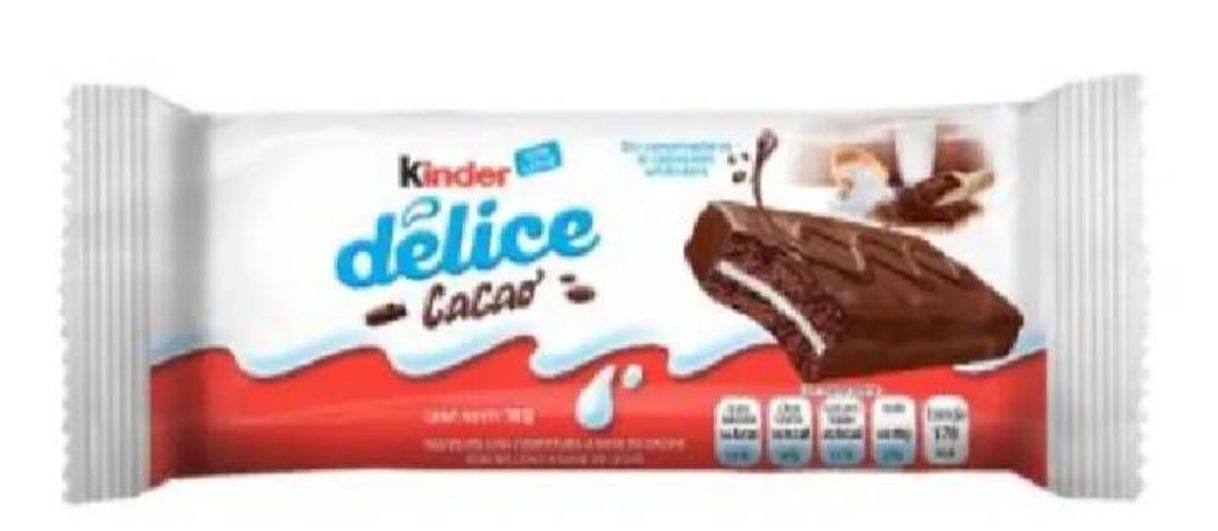 Social 💠Pastelito Kinder Délice cacao 39 g


