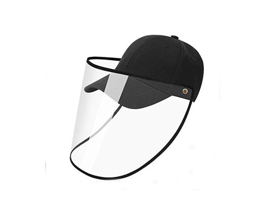 ATian Gorra de béisbol Facial de protección Completa de Seguridad Sombrero Protector