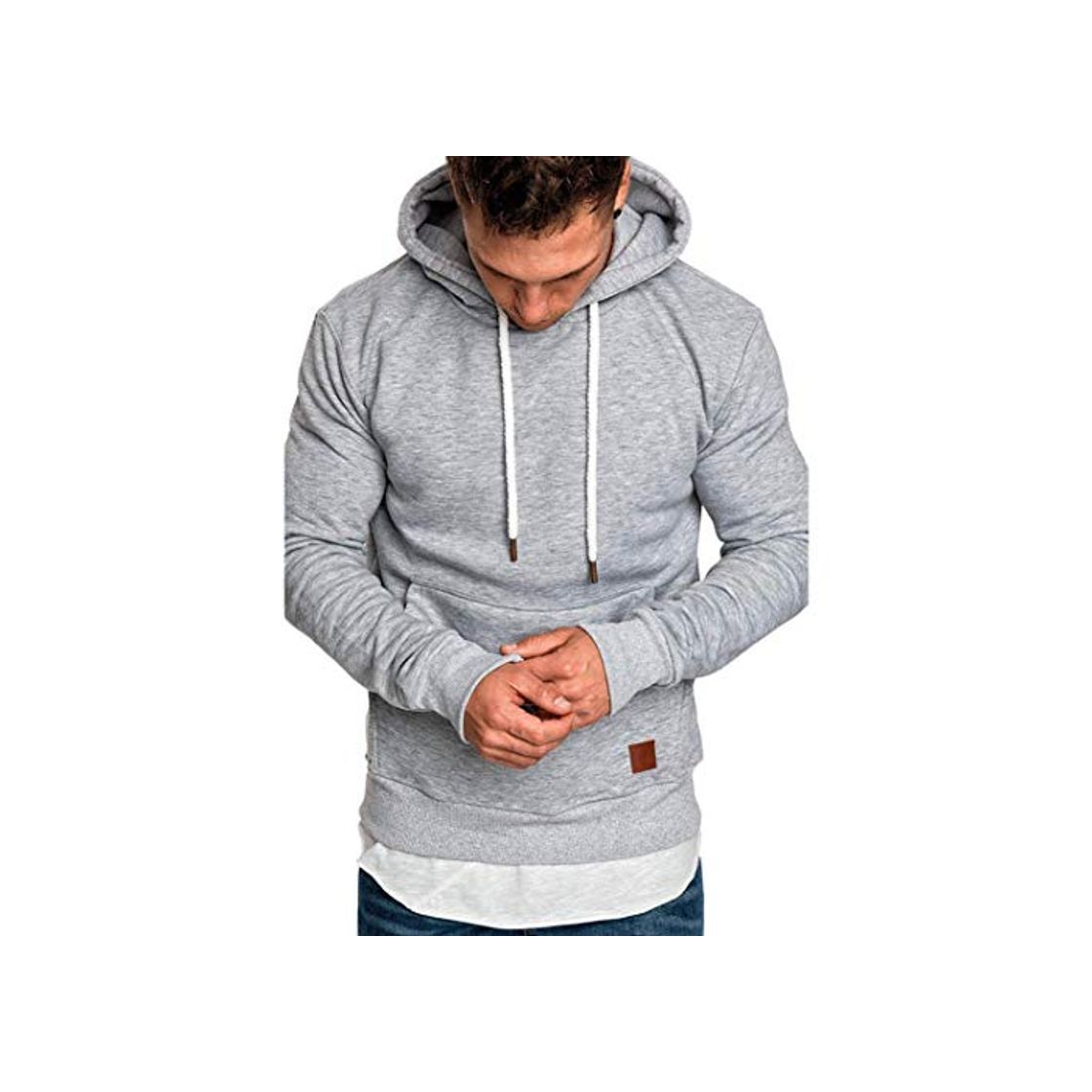 Fashion Yvelands ¡Oferta Sudaderas con Capucha para Hombre Cosy Sport Outwear Sudadera con