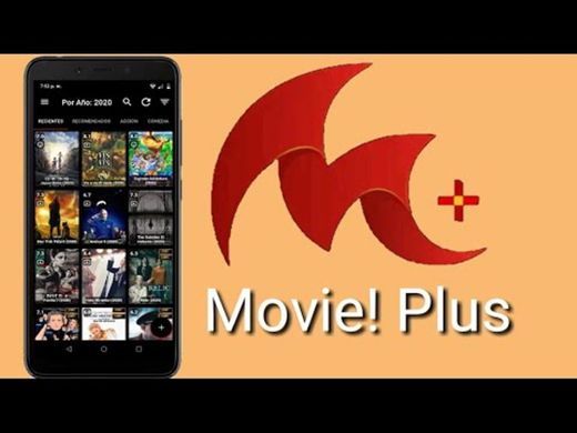 Movie plus aplicación para ver películas y series 