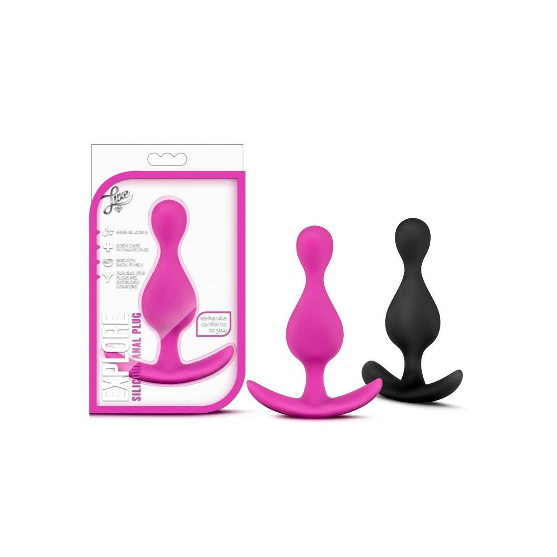 Product Luxe Explore Silicone Anal Plug