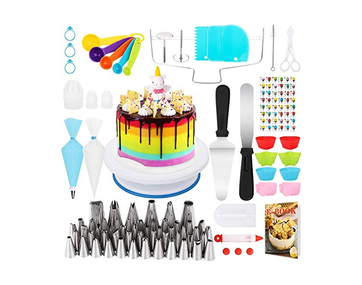 Social Popolic 120pcs Juego de Decoración de Pasteles