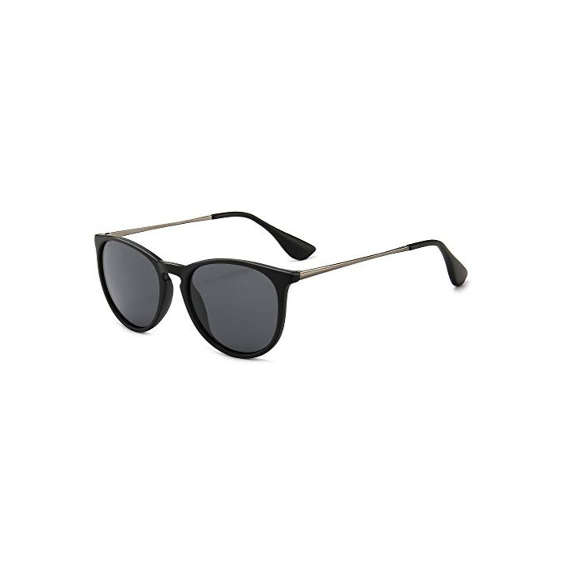 Fashion SUNGAIT Gafas de Sol Polarizadas Mujer Hombre Retro Redondas Unisex UV400 Proteccion