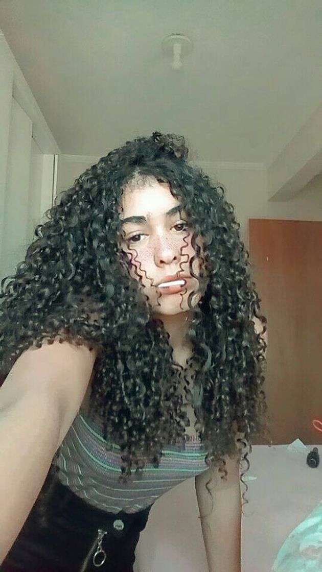 Cabelo cacheado 💙