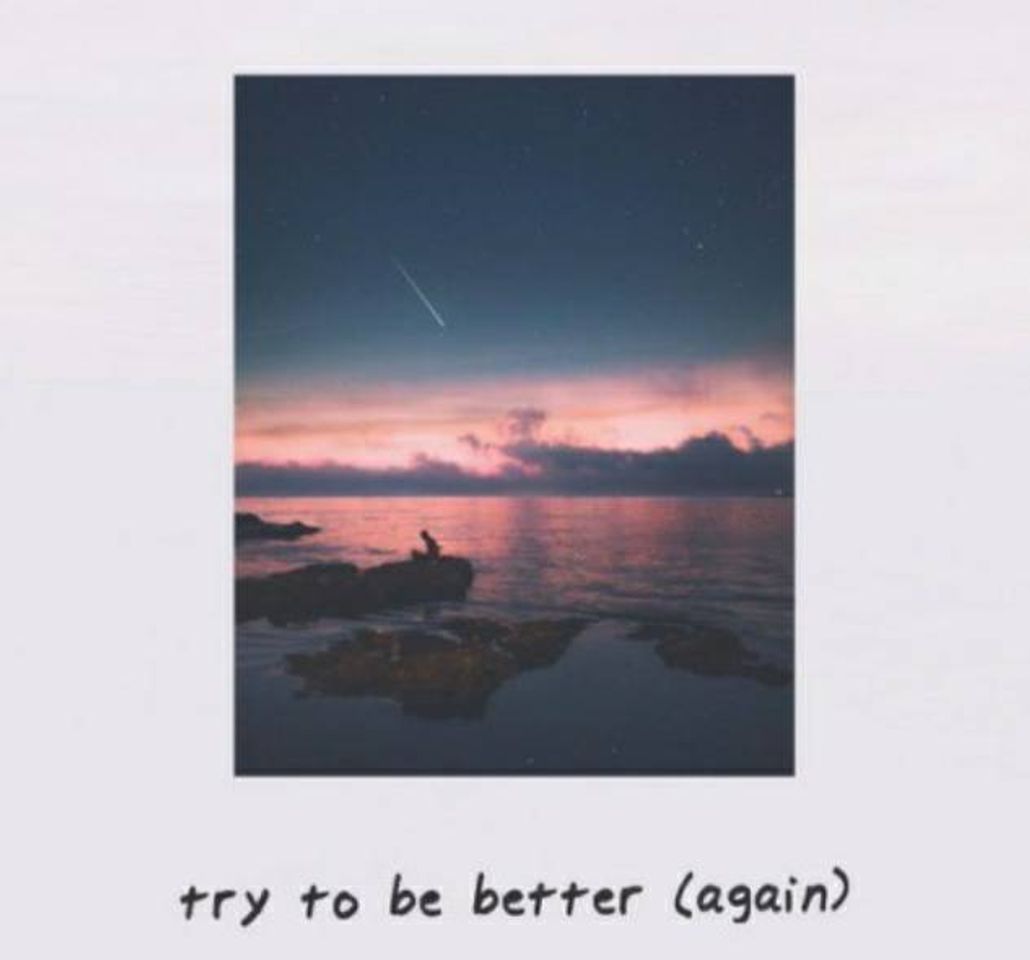 Canciones Try to Be Better (Again)