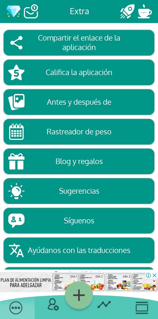 App Control de peso 