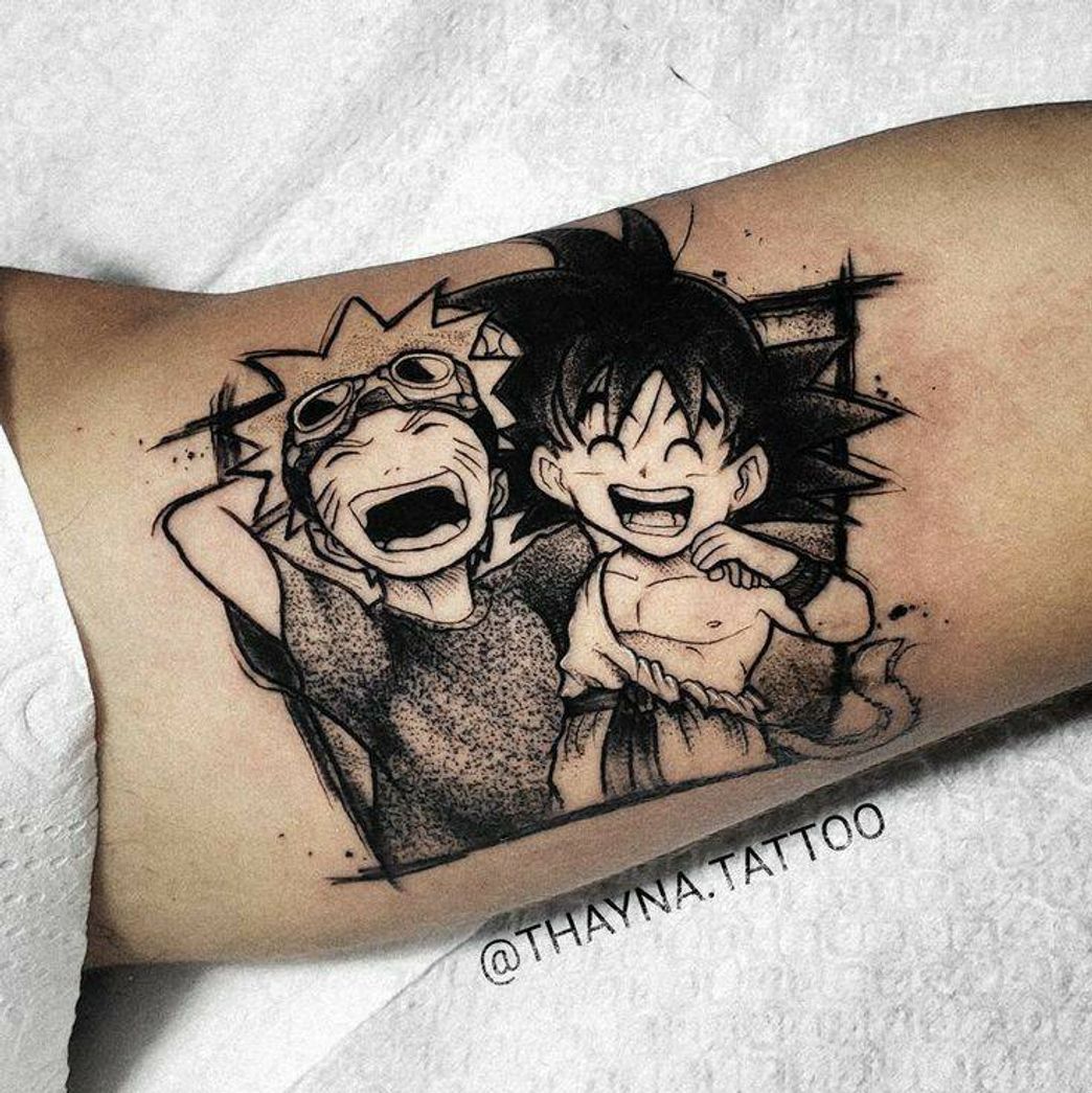 Moda Tatuagem de desenhos e jogos