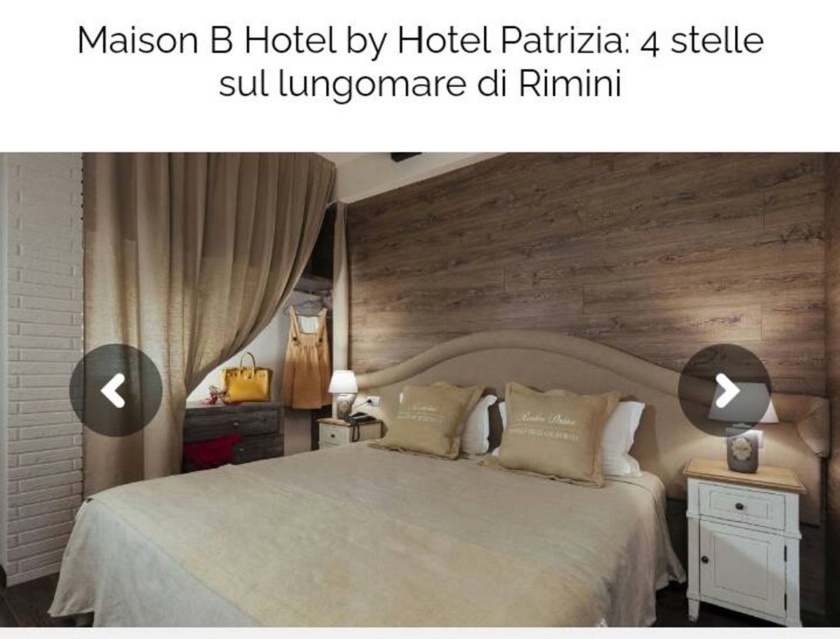 Moda Maison B Hotel by Hotel Patrizia: Hotel 4 stelle Rimini 