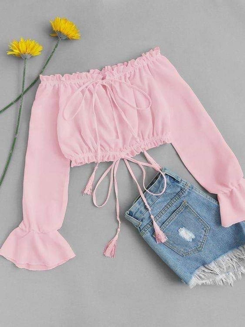 Moda Cropped lindo