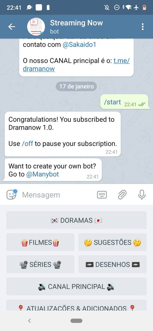 Moda Basta ter o telegram entrar no link↗️e pedir sua série ❤️