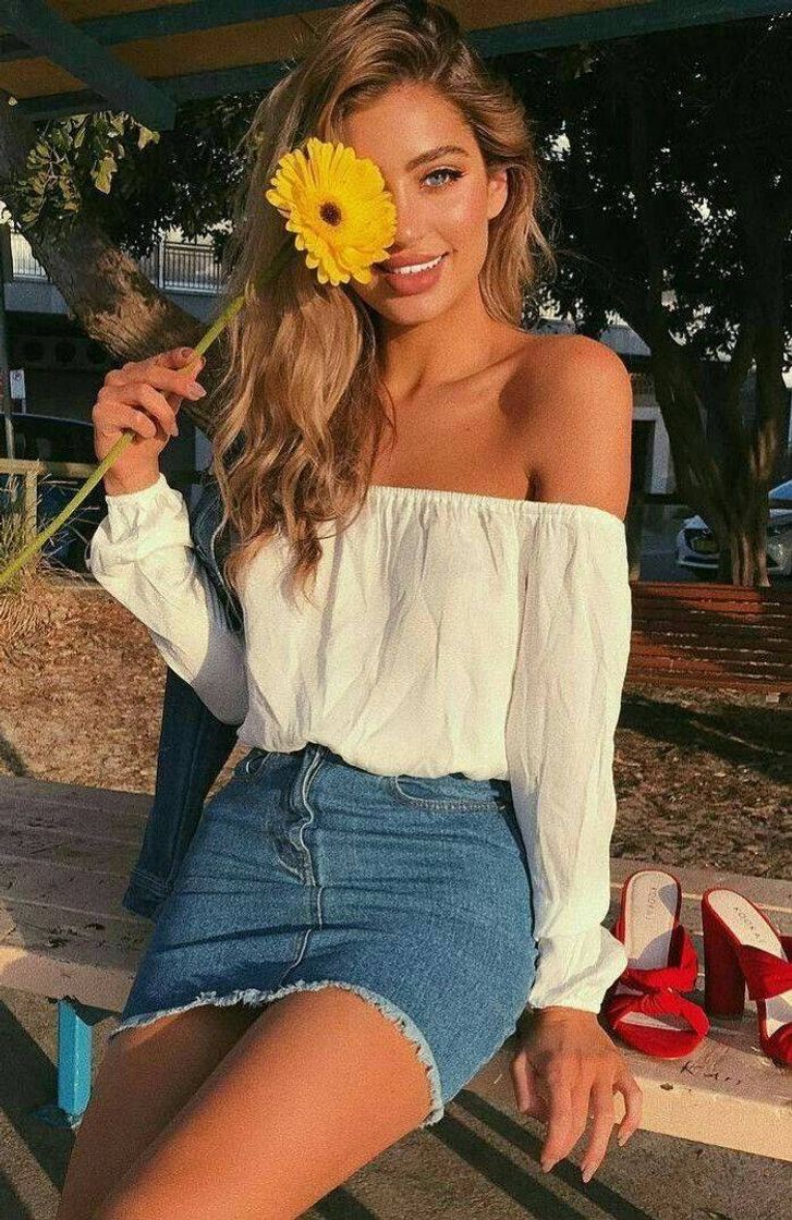 Moda Fotos com flores 🌻