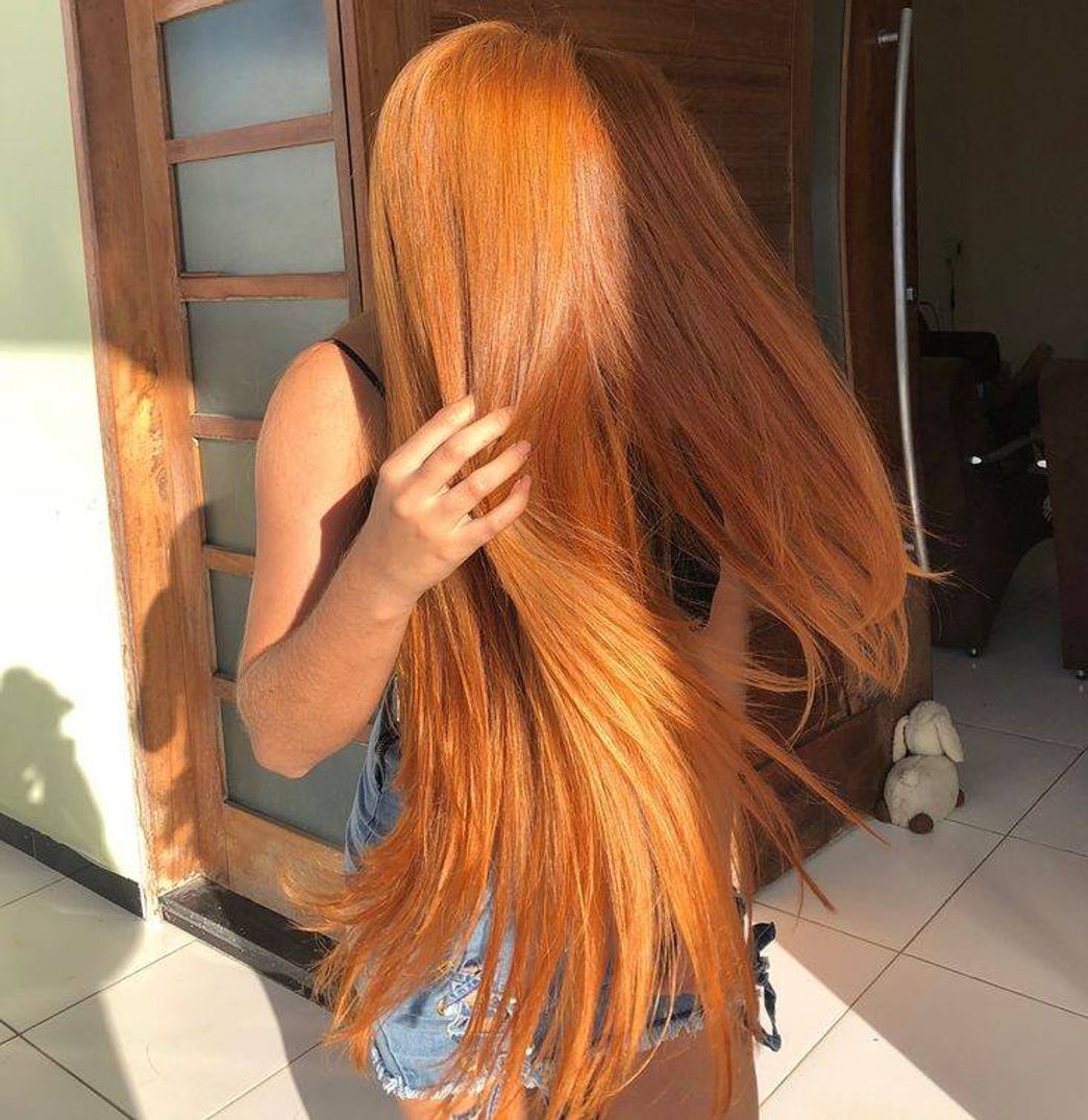 Moda Cuidados com o cabelo ruivo 