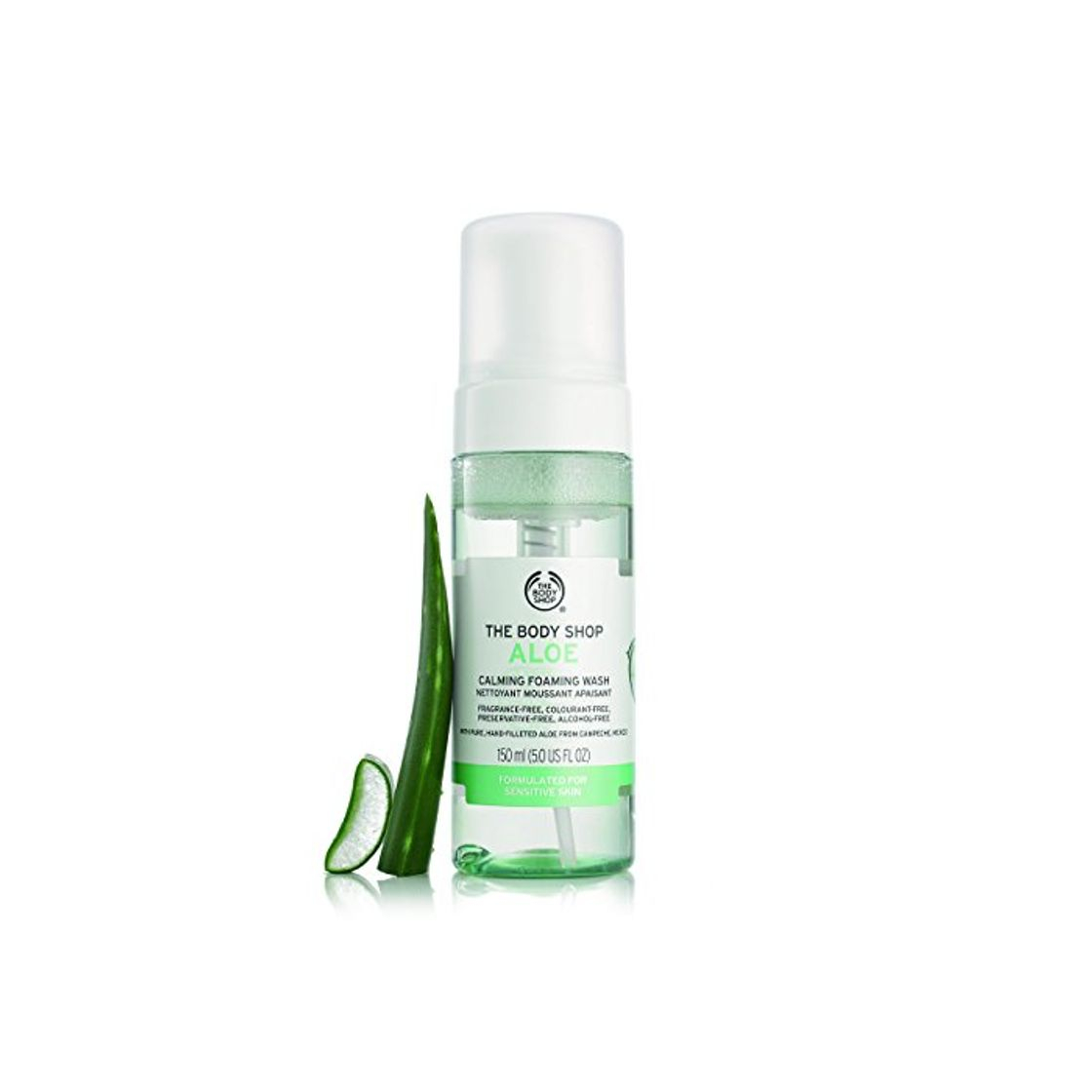 Beauty The Body Shop Aloe Gentle Facial Wash 150ml FOR SENSITIVE SKIN