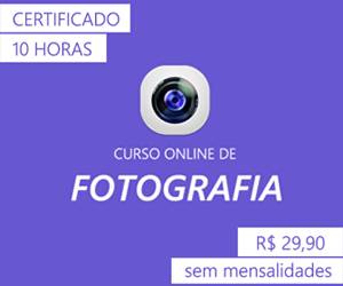 Moda Curso de Fotografia