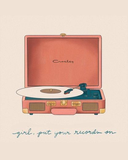 Girl put your records on 