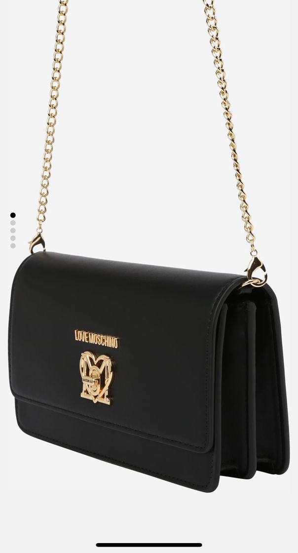 Social Mala de Ombro Moschino Preta 