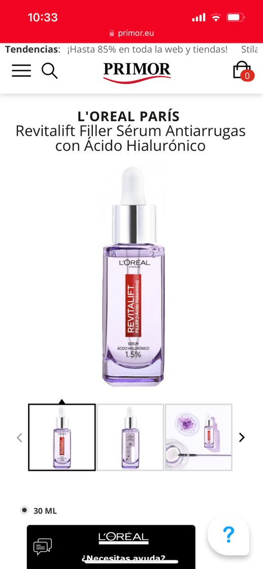 Social ACIDO HIALURONICO LOREAL