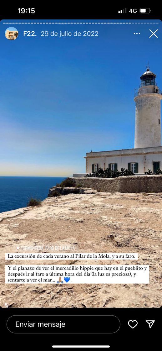 Place Faro de la Mola