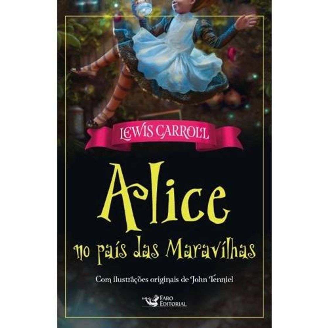 Book livro Alice no país das maravilhas