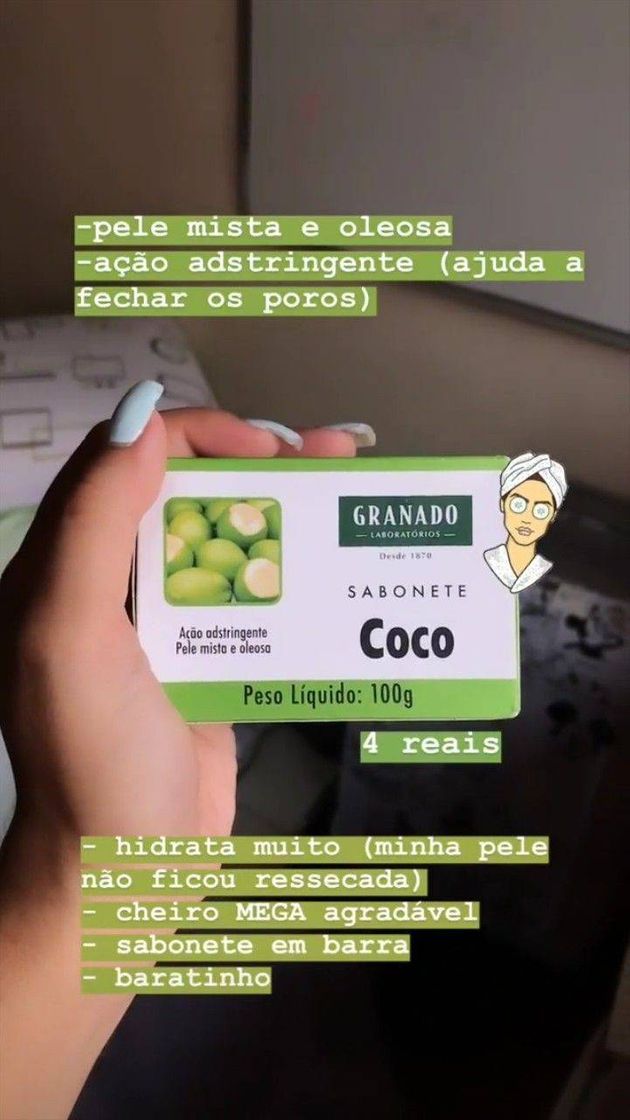 Product Sabonete coco