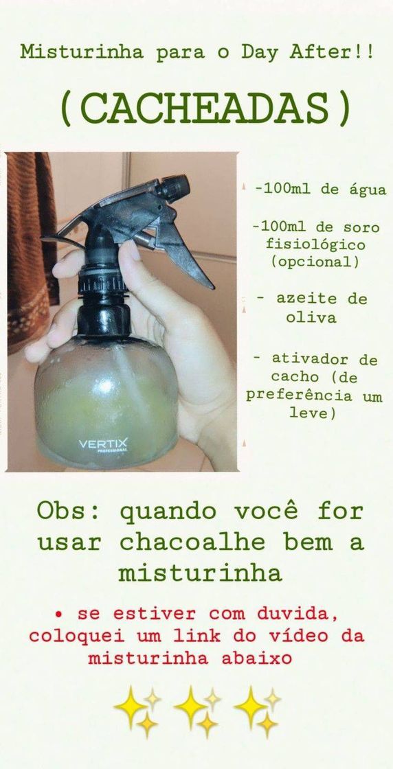 Moda Dicas para cacheadas