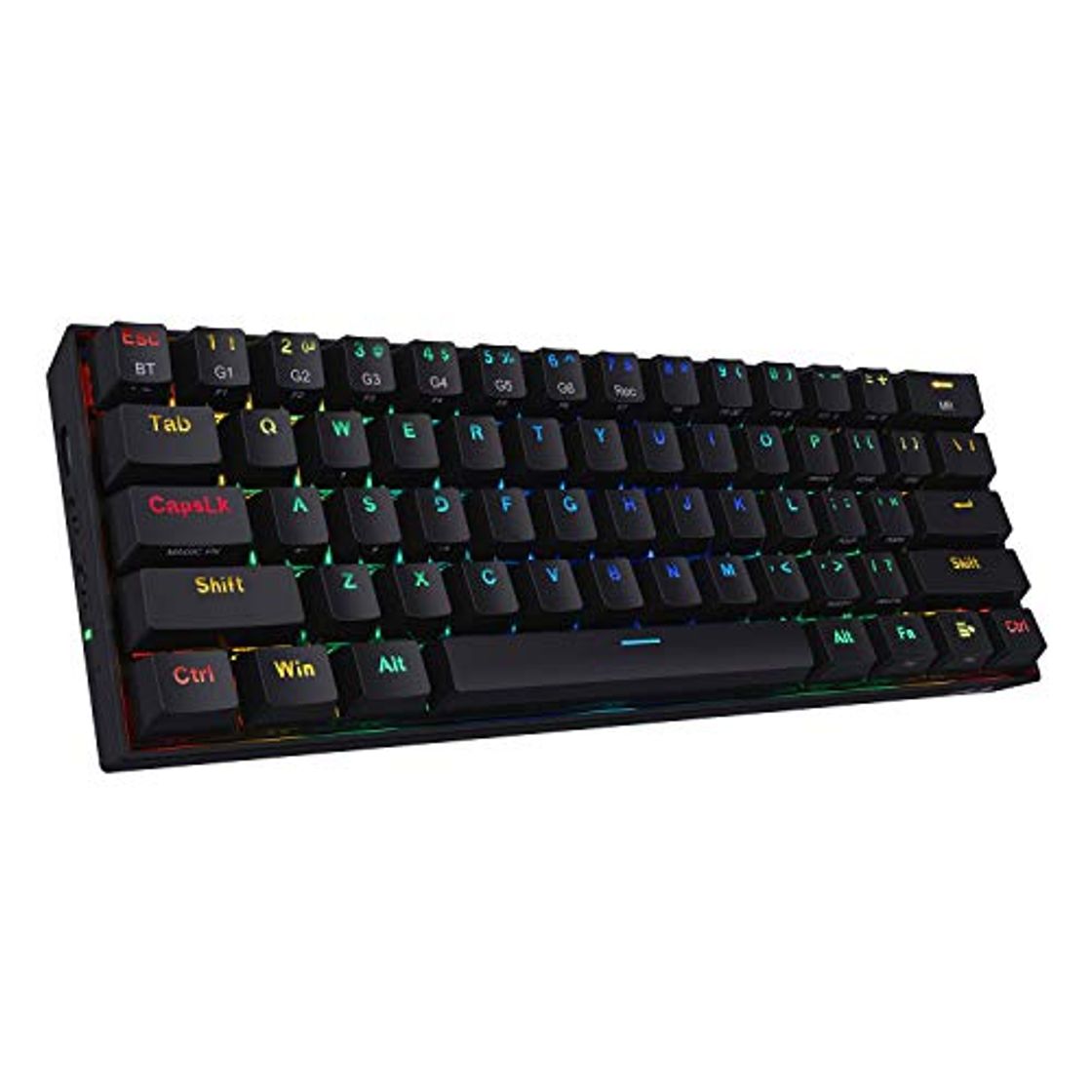 Productos Redragon K530 Draconic 60% Teclado mecánico inalámbrico RGB compacto