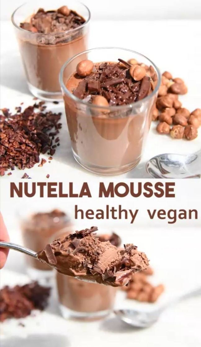 Fashion Nutella mousse