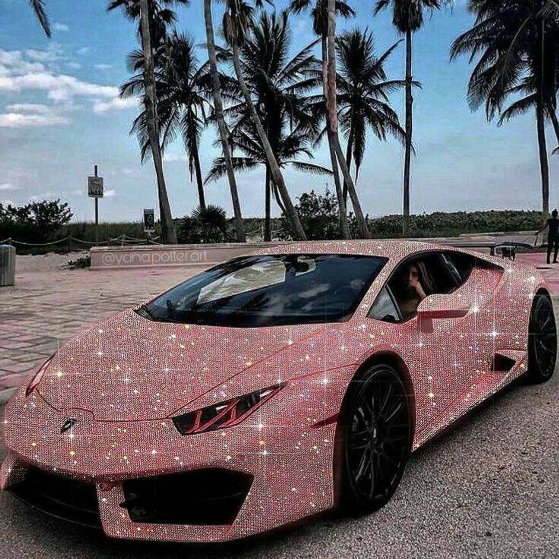 Moda Carros aesthetic rosa glitter 🏩🚗🎠🌌