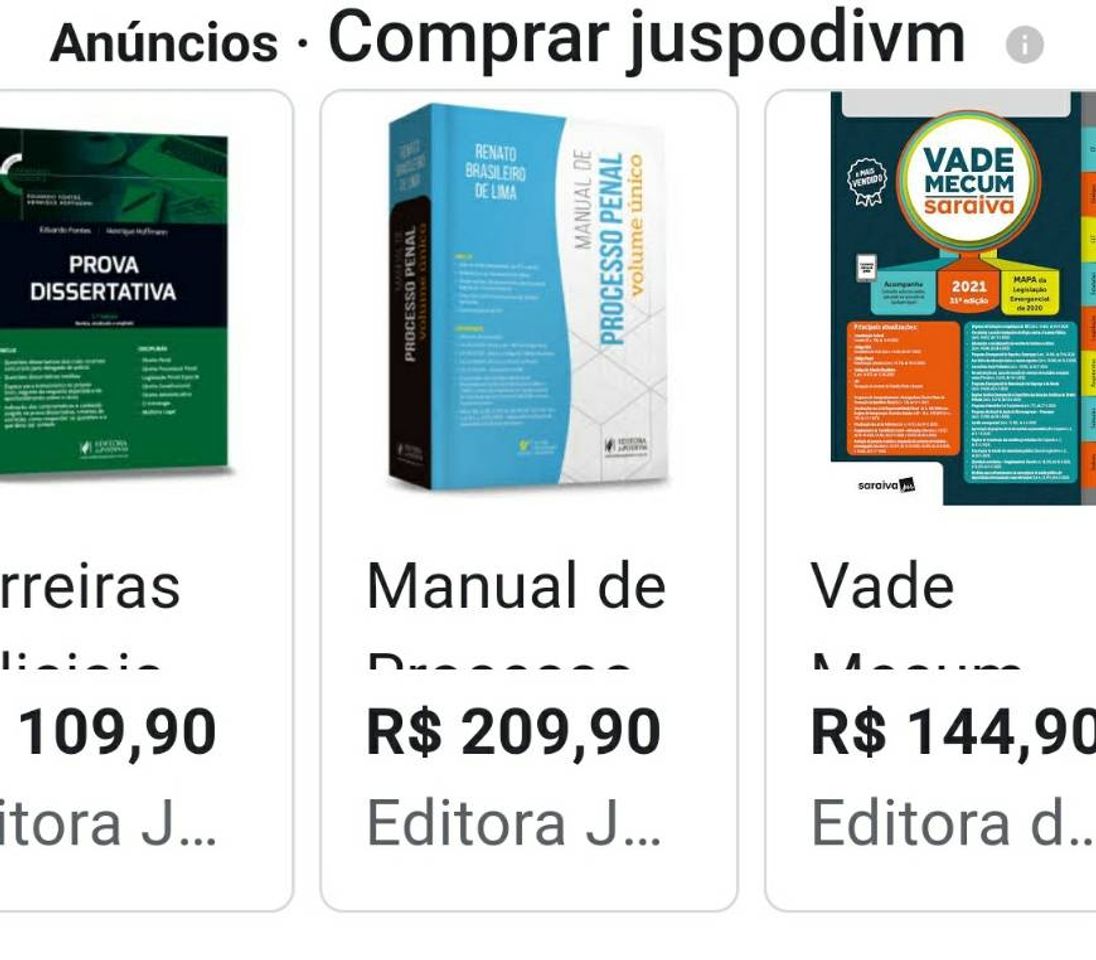 Fashion Livros Jurídicos 