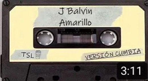 Amarillo (version cumbia) - J Balvin 