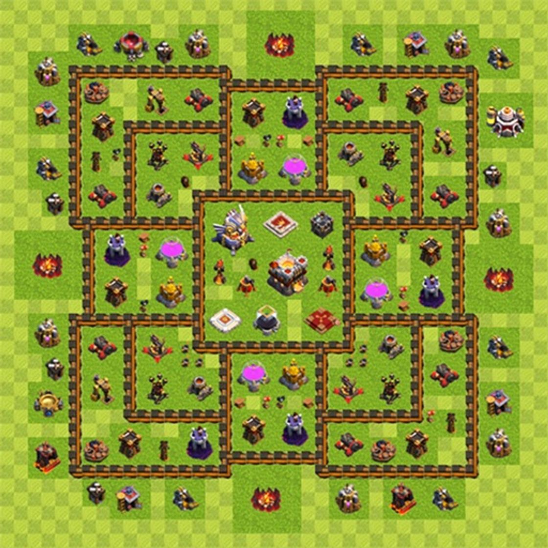 App Coc War Base Layouts