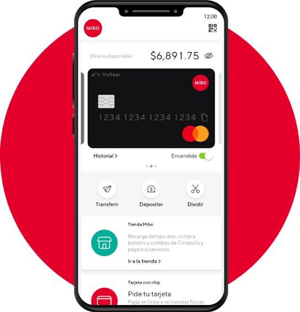 App MIBO TARJETA CREDITO/DEBITO