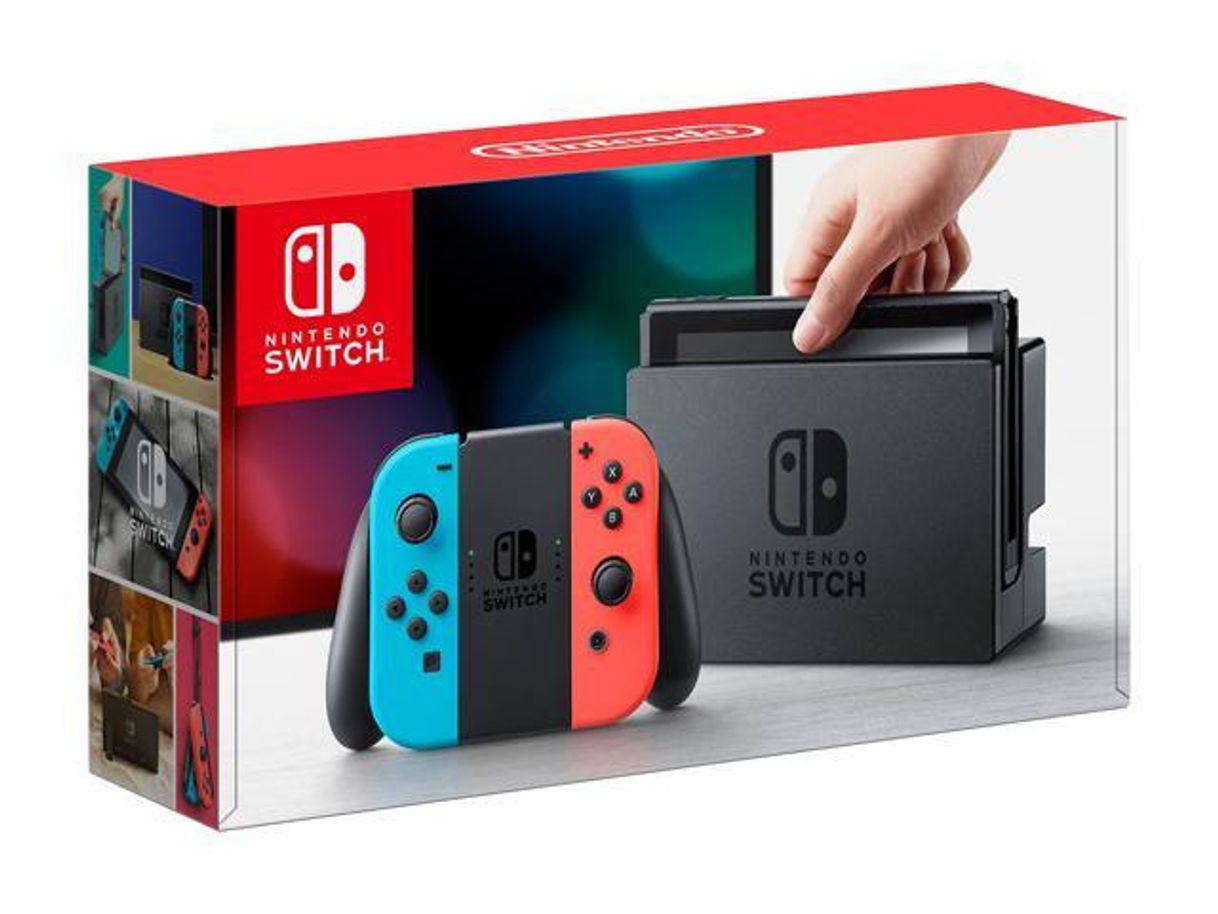 Videojuegos Nintendo Switch with Neon Blue and Neon Red