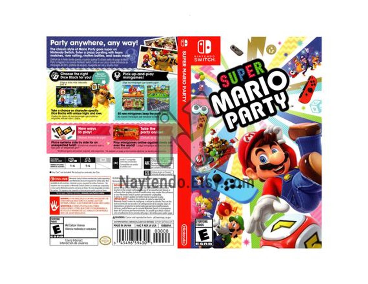 Videogames Super Mario Party