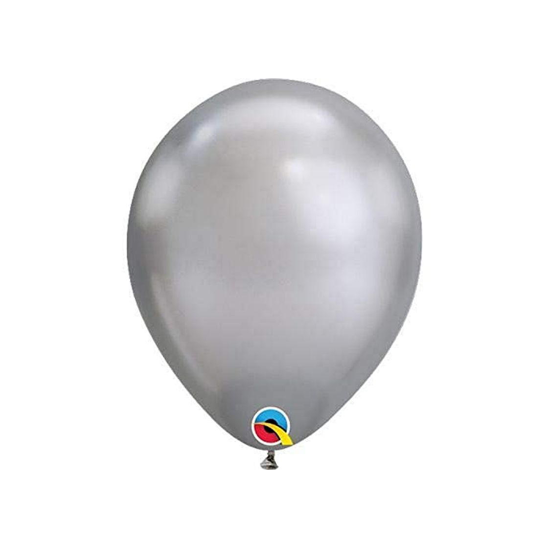 Social Qualatex Globos Chrome Silver de 11"- 28cm