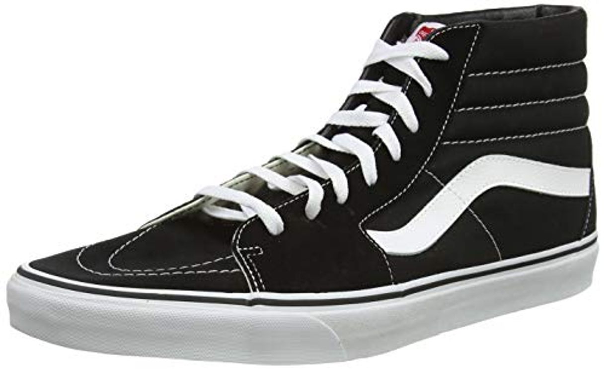 Fashion Vans, Zapatillas Altas Unisex Adulto, Negro