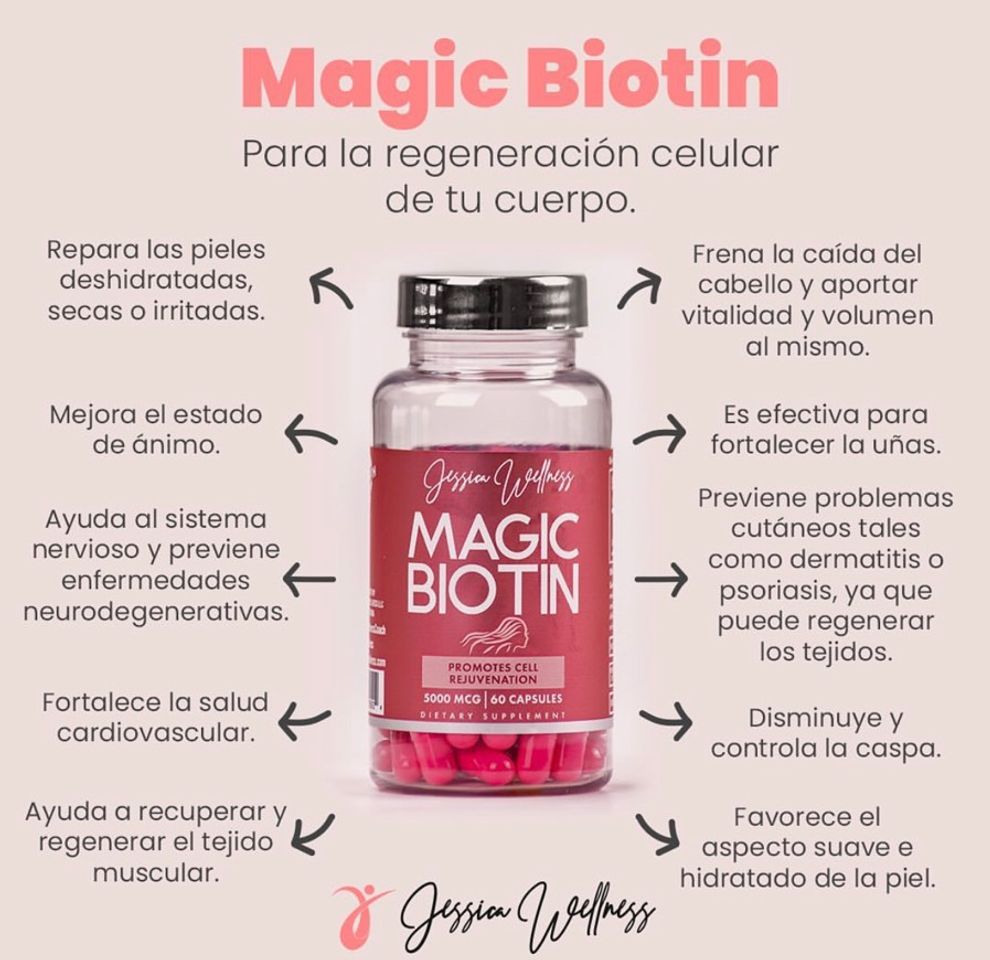 Moda La biotina a menudo es recomendada como suplemento para fren