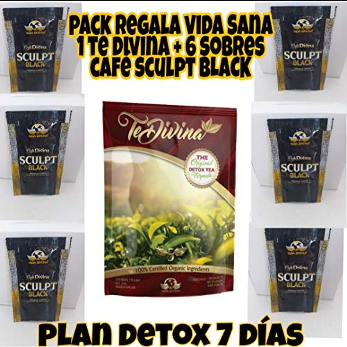 Social Pack Regala Vida Sana DETOX DIVINA. 1 TE DIVINA