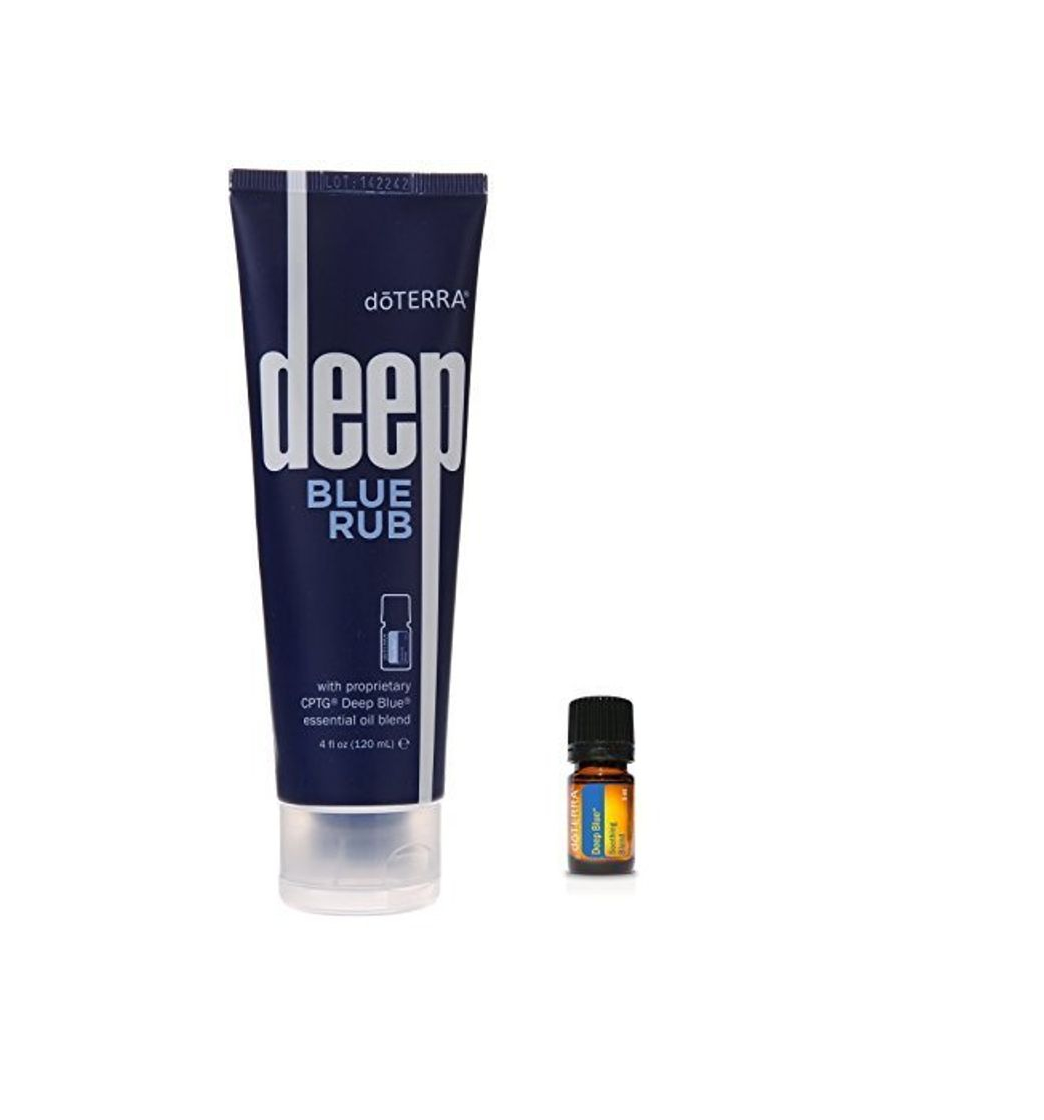 Product Deep Blue Sore Muscle Rub & Soothing Essential Oil Blend 2 Piece Set by doterra