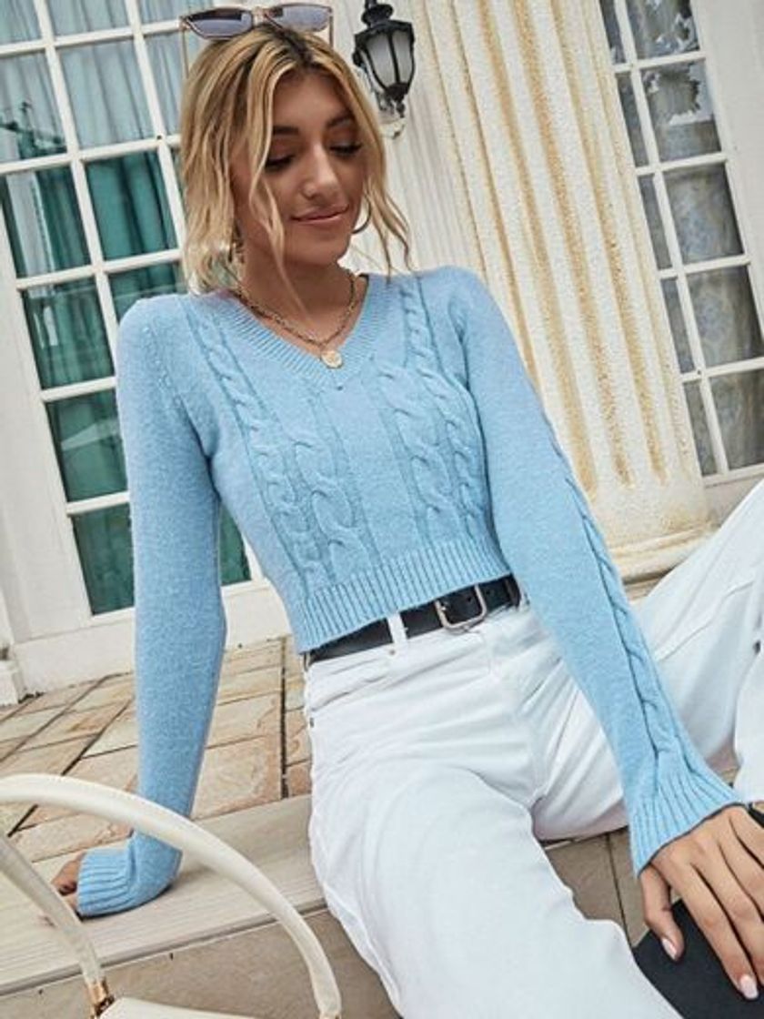 Social Camisola azul