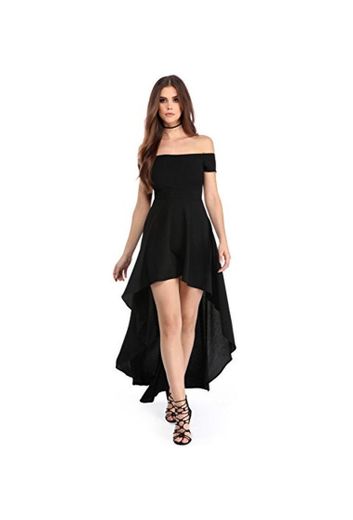 Ovender® Vestido Elegante Baile Dama Cerimonia Largo para Mujer Niñas Party Casual