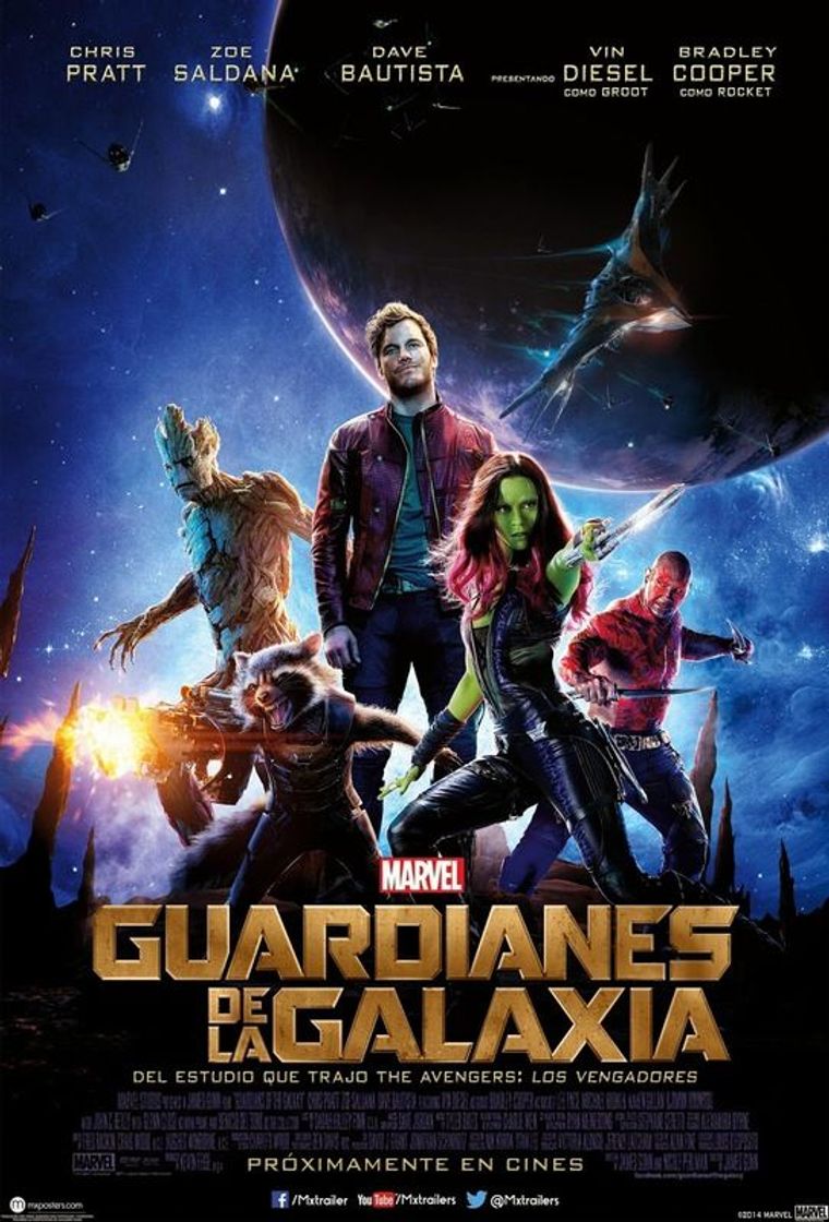 Películas Guardianes de la Galaxia(2014)