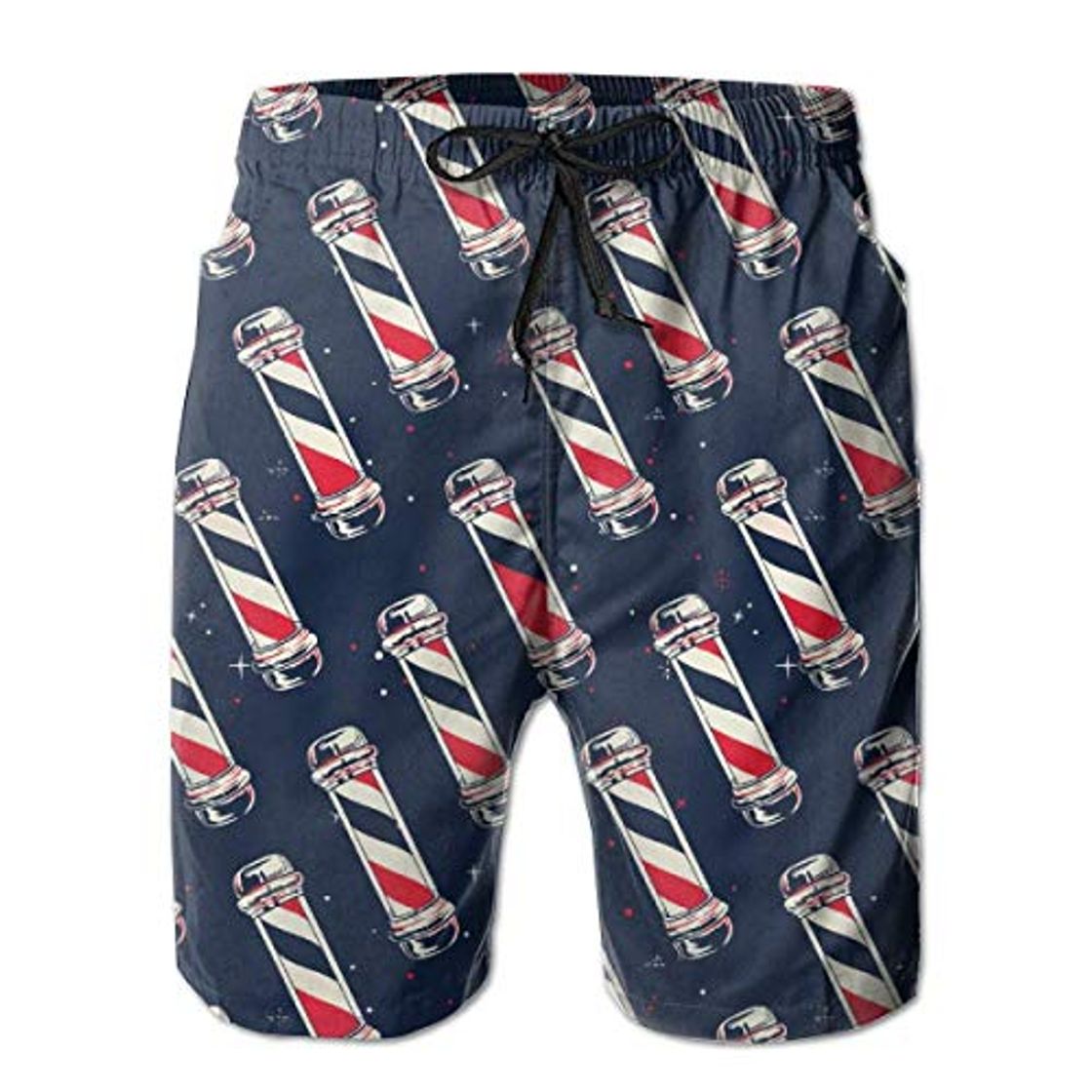 Productos harry wang Hombres Swim Trunks Drawstring Elastic Waist Beach Shorts