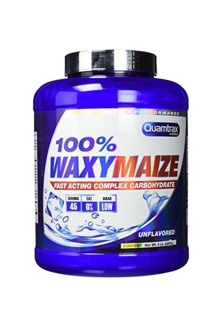 Belleza Quamtrax Nutrition 100% Waxy Maize 5LB Suplementos de Carbohidratos